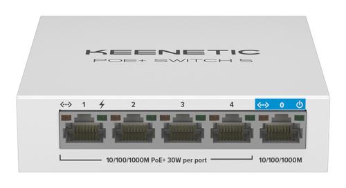 KEENETIC PoE+ Switch 5 (KN-4610) 5-Port