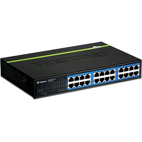 TRENDNET Switch 24-Port Gbit GREENnet Desktop Metal