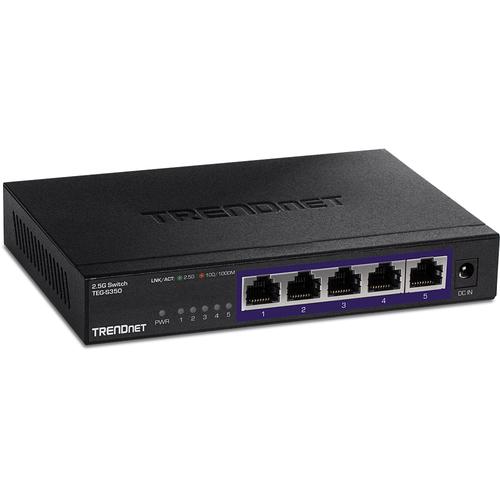 TRENDNET Switch 8-Port 2.5G Unmanaged WallMount