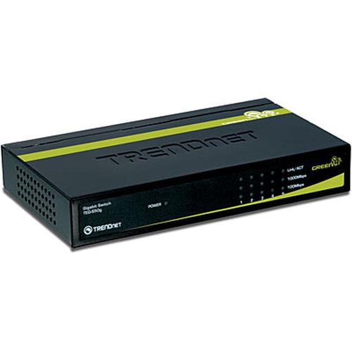 TRENDNET Switch 5-Port Gbit GREENnet Desktop Metal