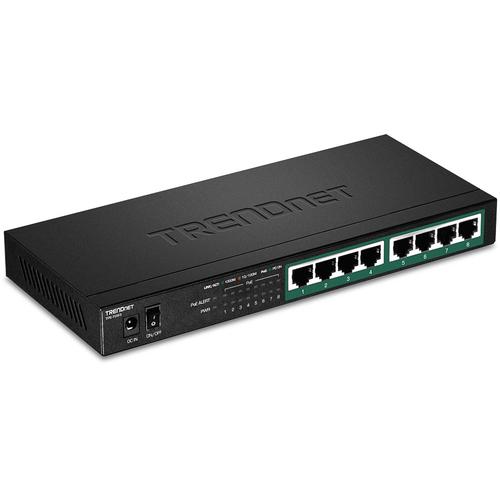 TRENDNET Switch 8-Port Gigabit PoE+ (65W)