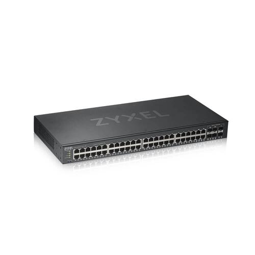 ZYXEL GS1920-48V2 Managed Gigabit Ethernet Network Switch, Black