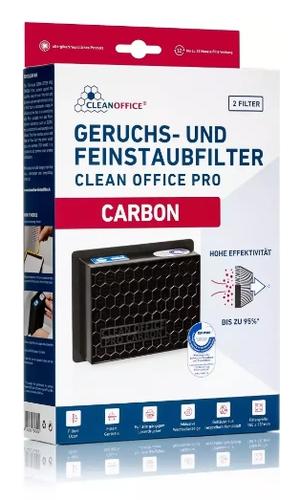 Cleanoffice Clean Office Printer Fine Dust Filter Carbon 150x120x50mm 2-pack