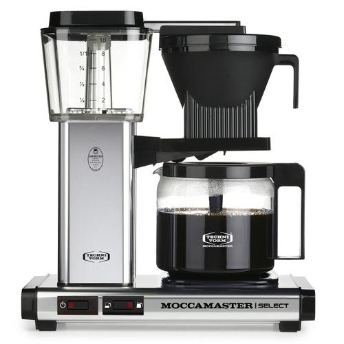 Moccamaster KBG Select Polished Silver Fully-automatic