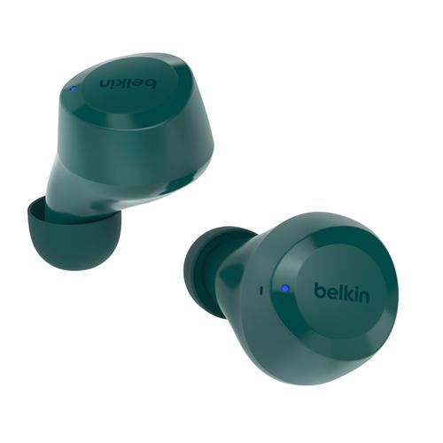 BELKIN SoundForm Bolt Headset, Wireless In-Ear, Calls/Music/Sport/Everyday, Bluetooth, Teal