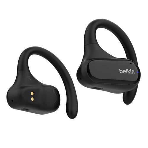 BELKIN SoundForm ClearFit Headset True Wireless Stereo (TWS) Ear-hook Calls/Music/Sport/Everyday Bluetooth Black