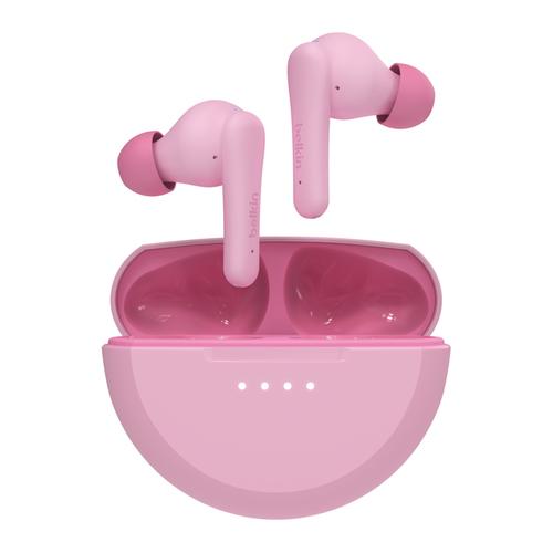BELKIN SoundForm Nano 2 Wireless In-Ear Headphones – Calls/Music – Micro-USB – Bluetooth – Pink