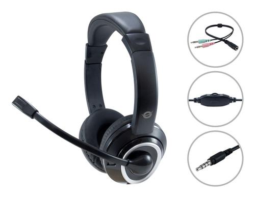 Conceptronic Stereo Headset AUX/Micro/Control./Split.2.00m sw