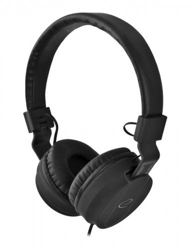 Esperanza BONGO Wired Headphones Headband - Calls/Music/Sport/Everyday Use - Black