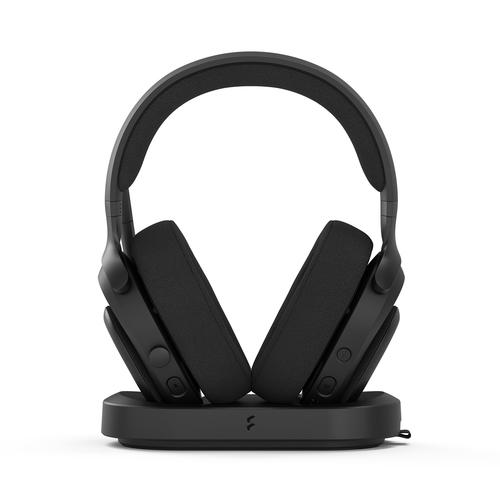 FRACTAL DESIGN Scape Headset Wired AND Wireless Headband Music/Everyday Charging Stand Black
