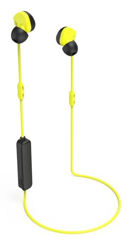 Hama Freedom Athletics II Wireless Ear-hook In-ear Sports Bluetooth Headset, Black, Yellow