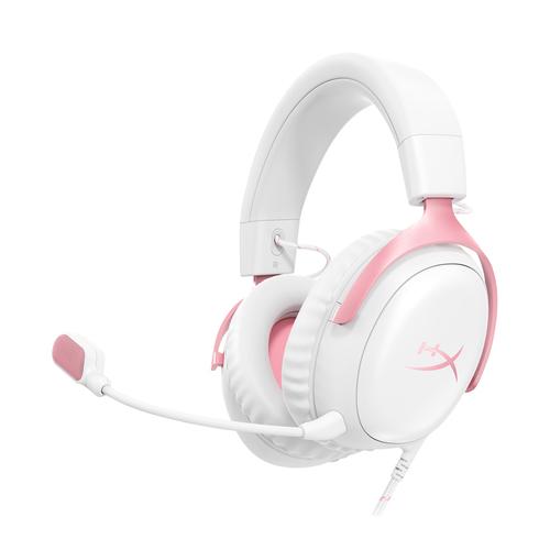 HyperX Cloud III White/Pink Gaming Headset