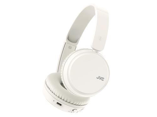 JVC Deep Bass Bluetooth On-Ear Headphones, White