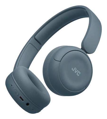 JVC HA-S59W Wired AND Wireless Headband Music/Everyday Bluetooth Headset - Blue