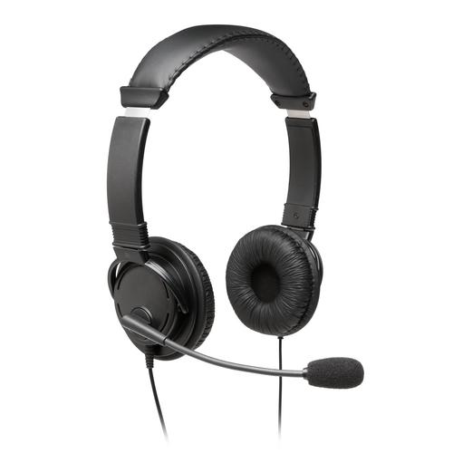 Kensington Hi-Fi Headset with microphone, 1.80m USB-A cable, sw