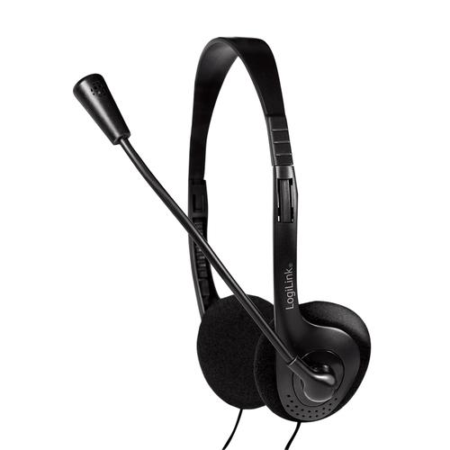 Logilink Stereo headset 2x 3.5mm jack
