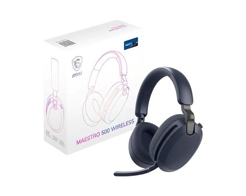 MSI MAESTRO 500 Wireless Headset Head-band Gaming Bluetooth Blue