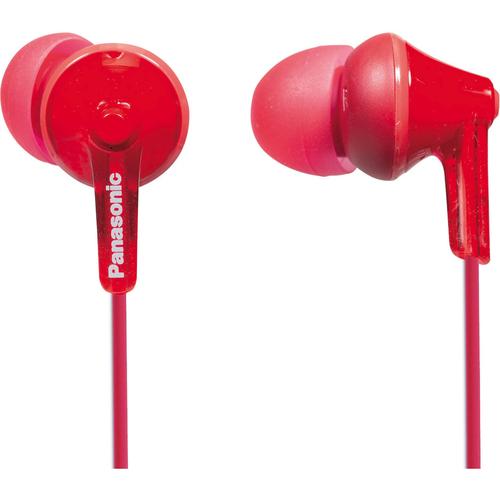 PANASONIC RP-HJE125E-R Wired In-Ear Music Headphones - Red