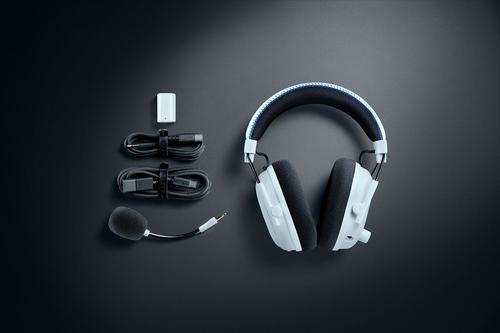 Razer BlackShark V3 Pro for PlayStation Gaming Headset, Over-Ear, Wireless, White