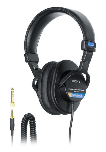SONY MDR7506 headphones/headset Wired Head-band Stage/Studio Black