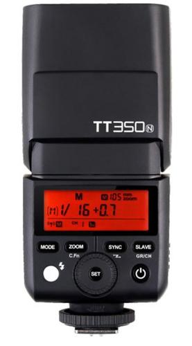 Godox TT350N Compact flash Black