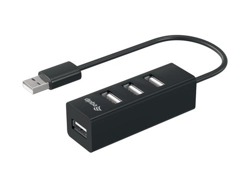 Equip 4-Port USB-A2.0-Hub-4xUSB-A 2.0 480Mbps
