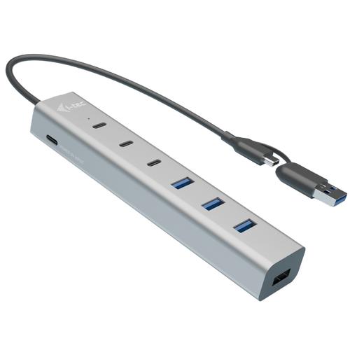 I-tec USB-C/USB-A Charging Metal Hub –