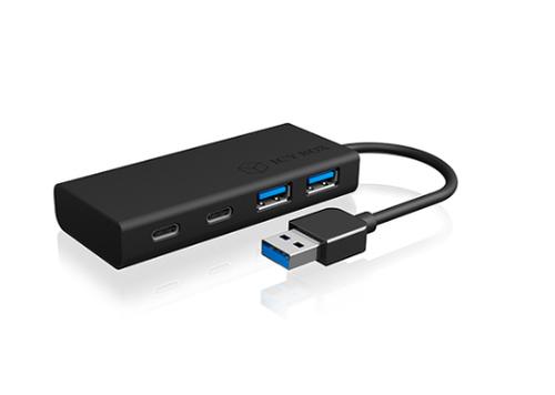 ICY BOX IB-HUB1426-U3 (black) (60493)