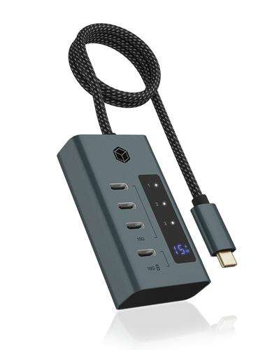 ICY BOX Hub 4-Port IcyBox Hub USB 3.2 Gen 2 Type-C retail