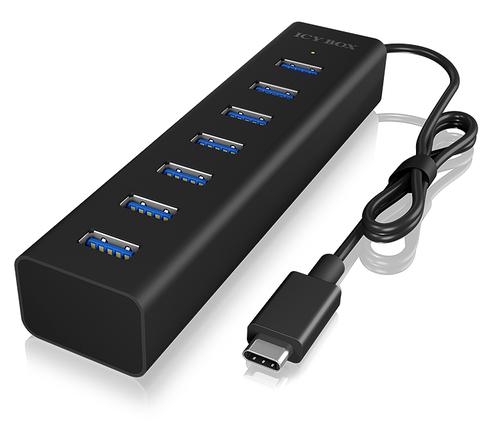 ICY BOX IB-HUB1700-C3 (black)