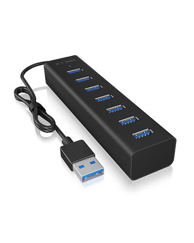 ICY BOX IB-HUB1700-U3 (black)