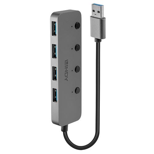 Lindy 4-Port USB 3.0 Hub