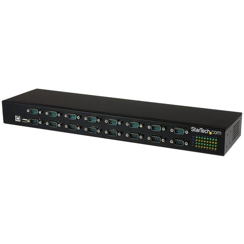 StarTech.com 16-Port USB-to-Serial Adapter Hub - TAA