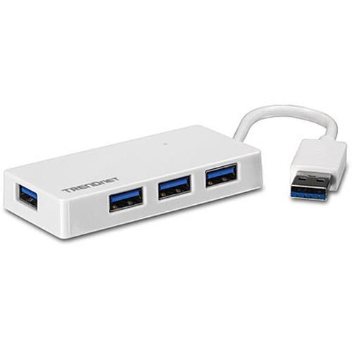 TRENDNET USB HUB USB-A - 4x USB-A 3.0 Mini without power supply