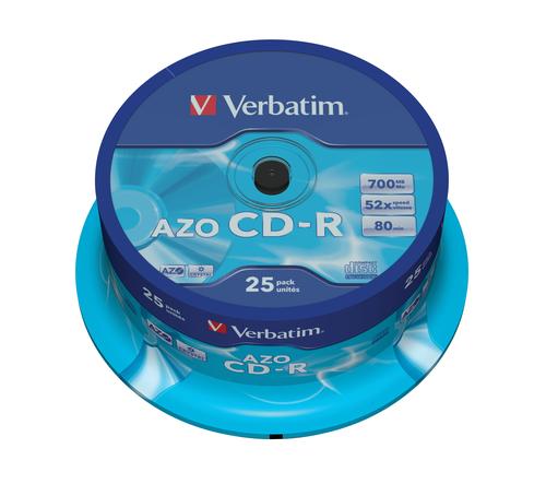 Verbatim CD-R AZO Crystal 700 MB