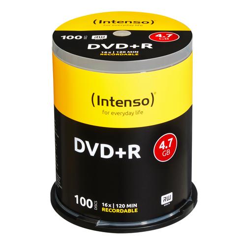 Intenso DVD+R 4.7GB 100pcs Cake Box 16x