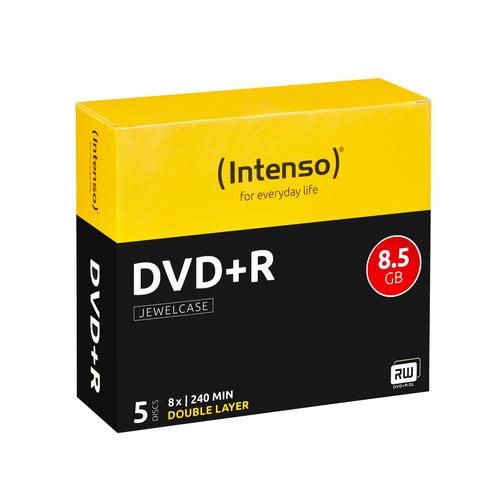 Intenso DVD+R 8.5GB 5pcs JewelCase DOUBLE LAYER