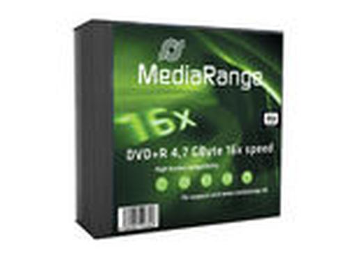 MediaRange DVD+R 4.7GB 5pcs Pack 16x Slimcase