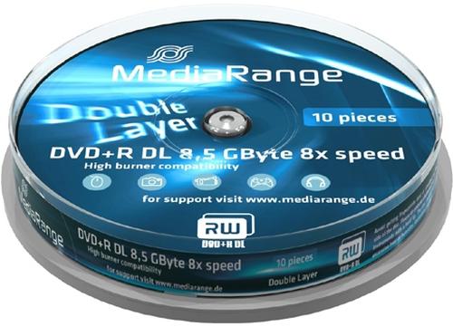 MediaRange DVD+R DL 8.5 GB (8x, 10 pieces)
