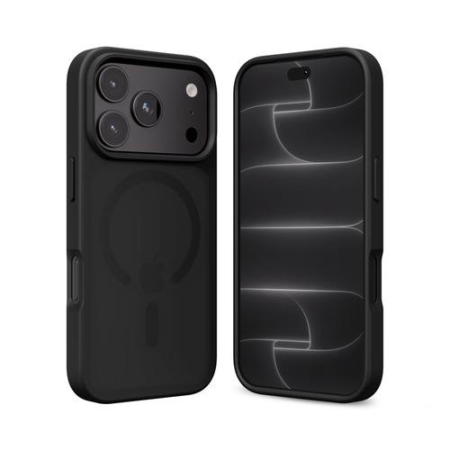CRONG Hybrid MATTE Magnetic case with MagSafe for iPhone 18 Pro / iPhone 17 Pro - Black