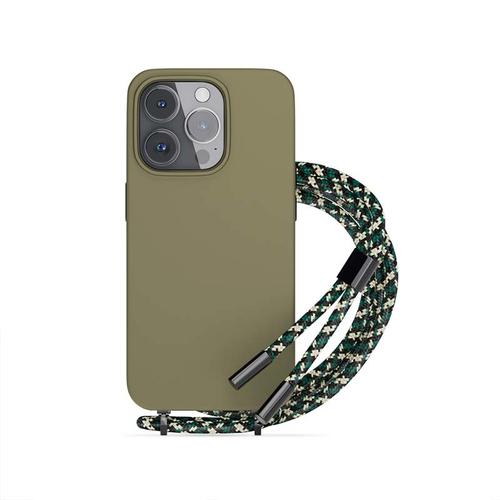 EPICO Mobile phone case, 17 cm (6.7 inches), Green cover