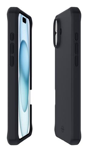 Mobilis SPECTRUM_R Case for iPhone 16 Plus, solid blue. Soft bag