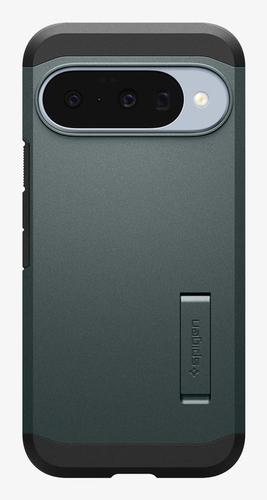 Spigen ACS09707 mobile phone case, 16 cm (6.3 in), dark green cover