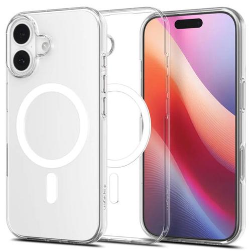 Spigen ACS10397 mobile phone case 16 cm (6.3 in) Transparent White Cover
