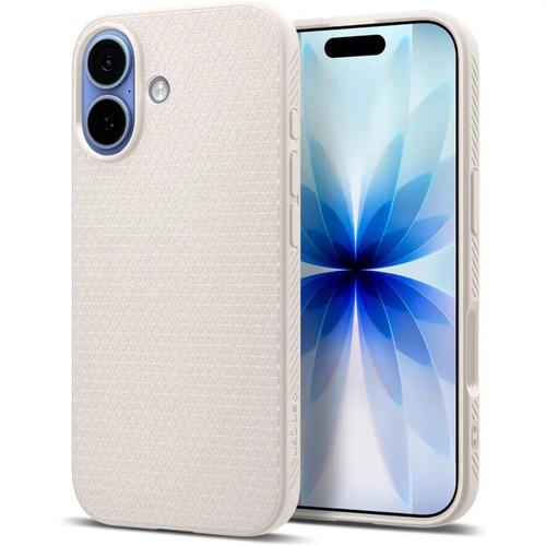 Spigen Liquid Air iPhone 17 Case in Natural Titanium