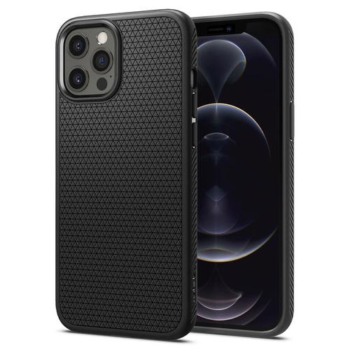 Spigen Liquid Air Matte mobile phone case 6.1 inches, Black