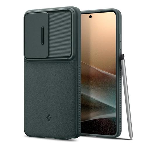 Spigen Optik Armor Galaxy S26 Ultra Case in Abyss Green