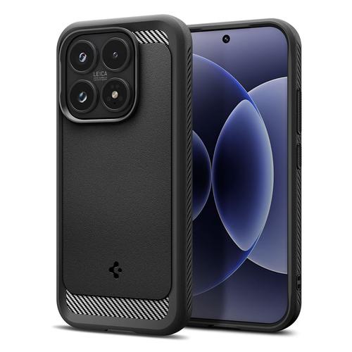 Spigen Rugged Armor Xiaomi 17 Case, Matte Black