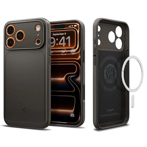 Spigen Thin Fit (MagFit) iPhone 17 Pro Case, Gunmetal