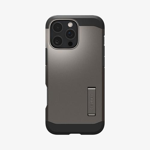 Spigen Tough Armor AI (MagFit) mobile phone case, 16 cm (6.3 inches), Grey cover